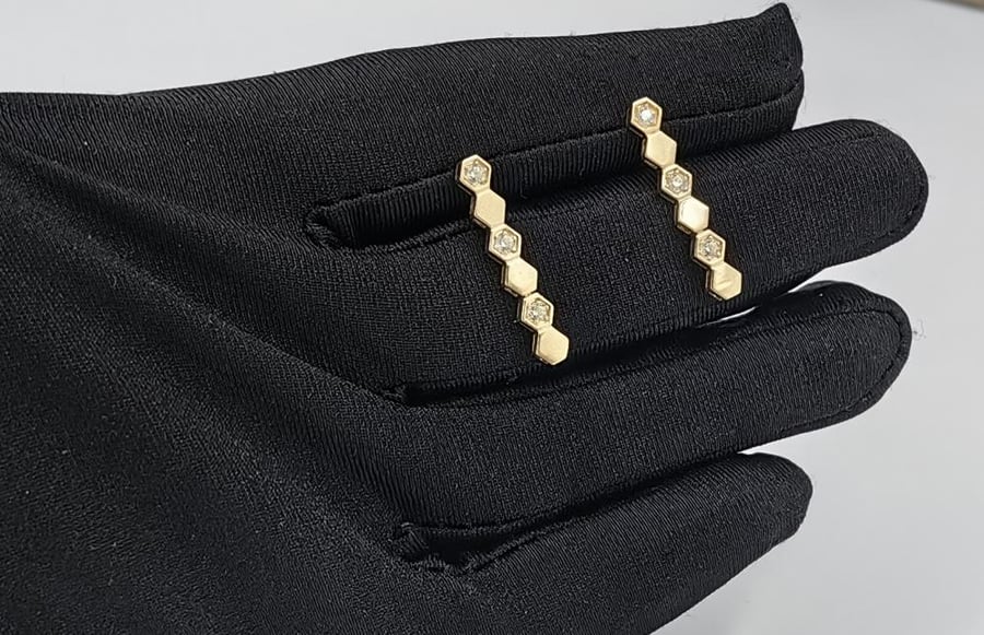 حلق شومية  عيار 18K