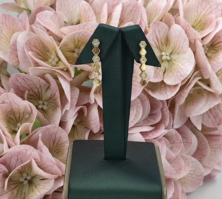 حلق شومية  عيار 18K