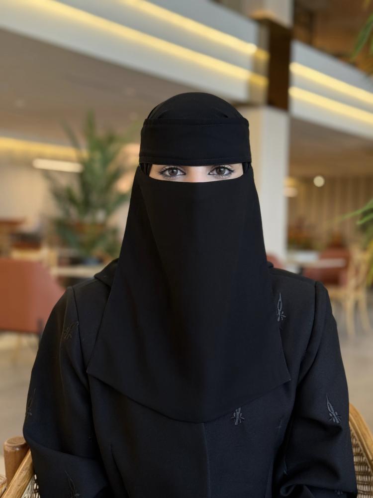 نقاب كوري مغاطين طويل عادي