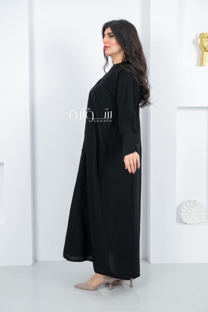 Royal abaya with a flip design