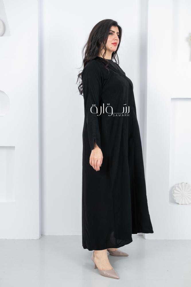 Royal abaya with a flip design