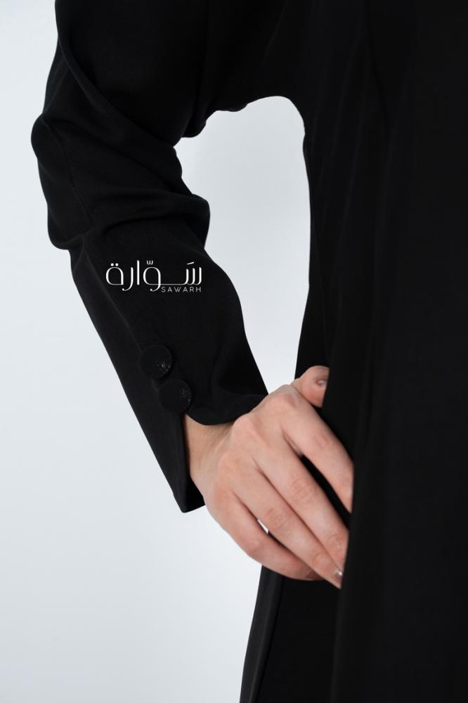 Royal abaya with a flip design