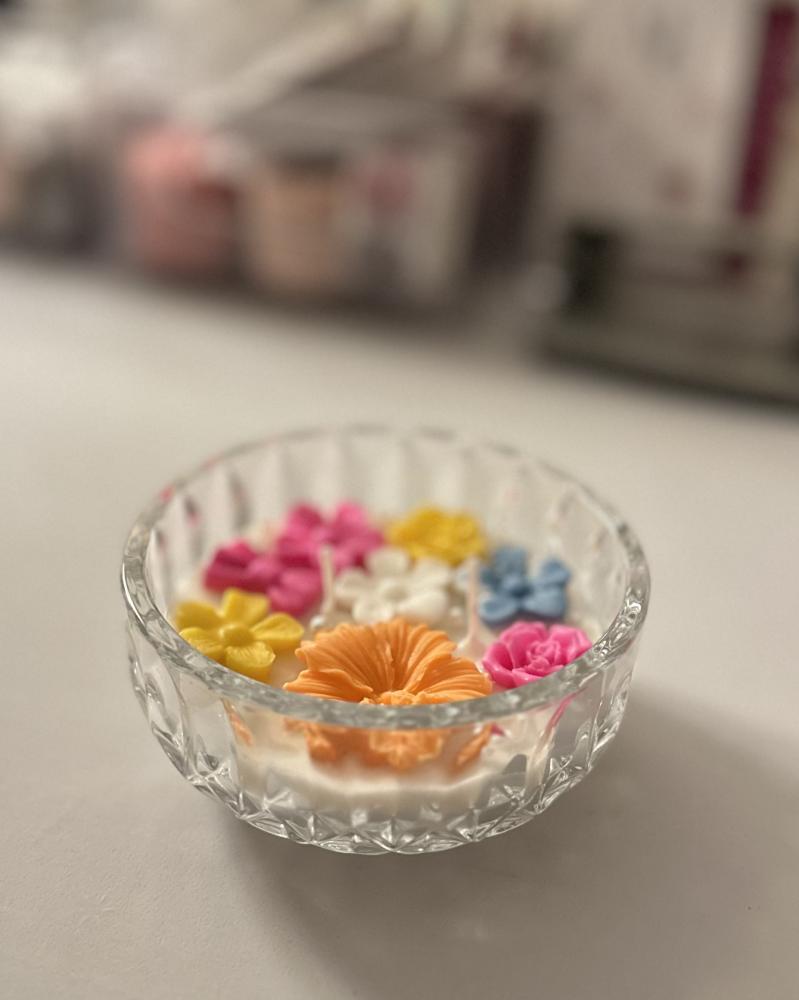 flower candle