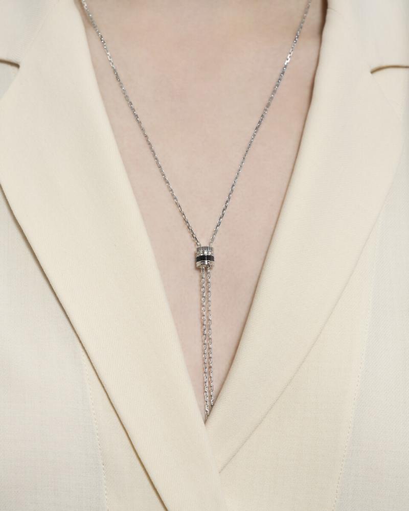 Quatre Black Edition tie knot, small model