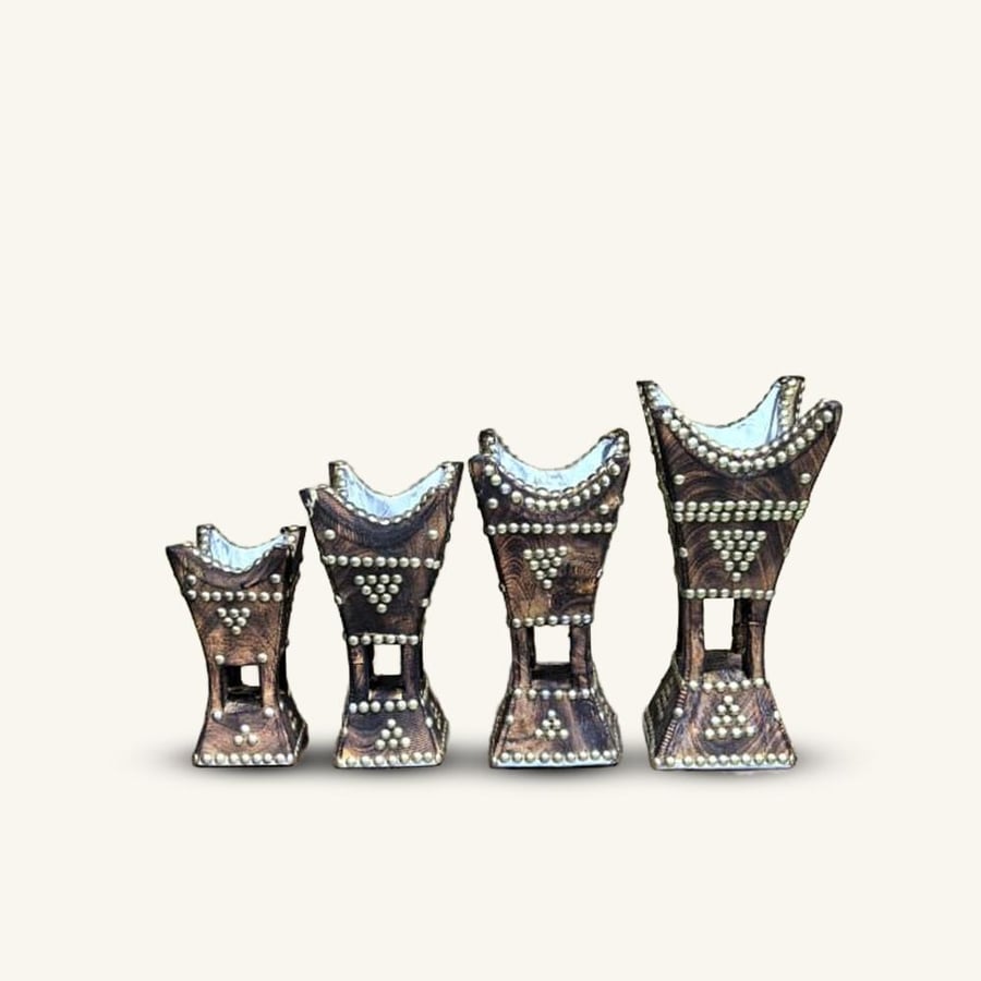 Four Hail incense burners