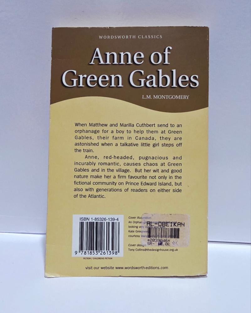 Anne of Green Gables L.M. MONTGOMERY