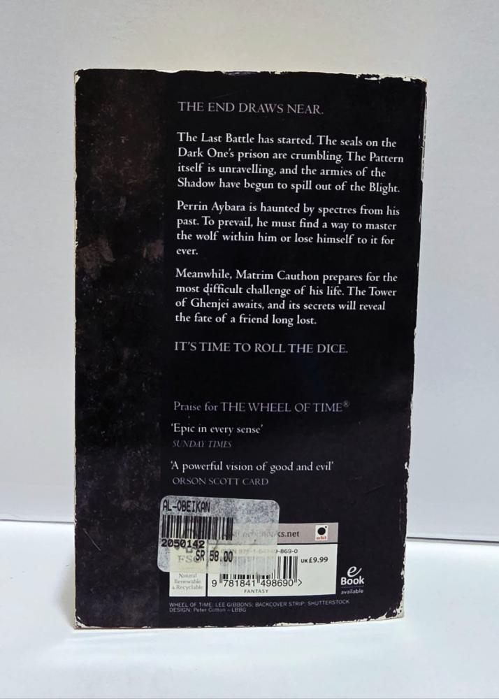 ROBERT JORDAN BRANDON SANDERSON TOWERS of MIDNIGHT