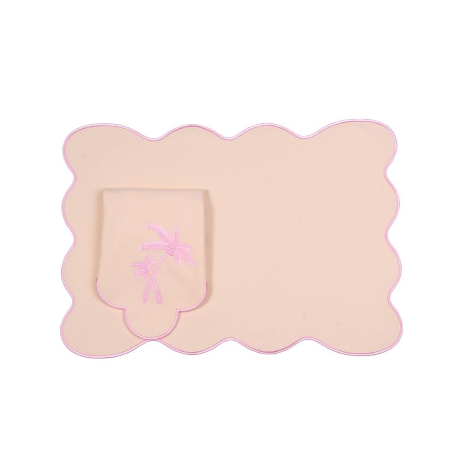 Pink palms set