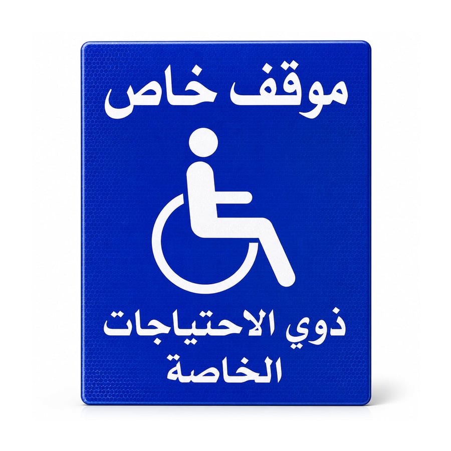 استيكر عاكس 60*40