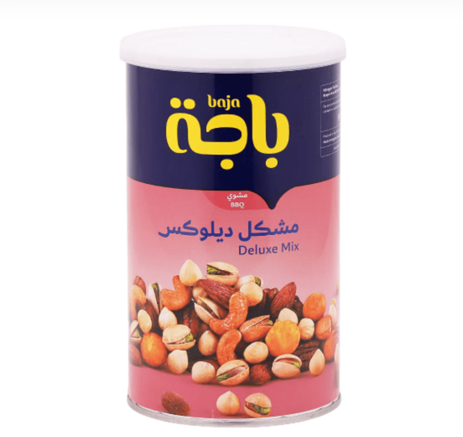 باجة مكسرات مشكله ديلوكس مشوي ٤٥٠ جم