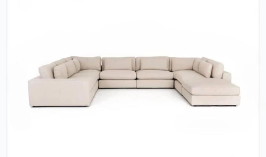 U-shaped corner sofa