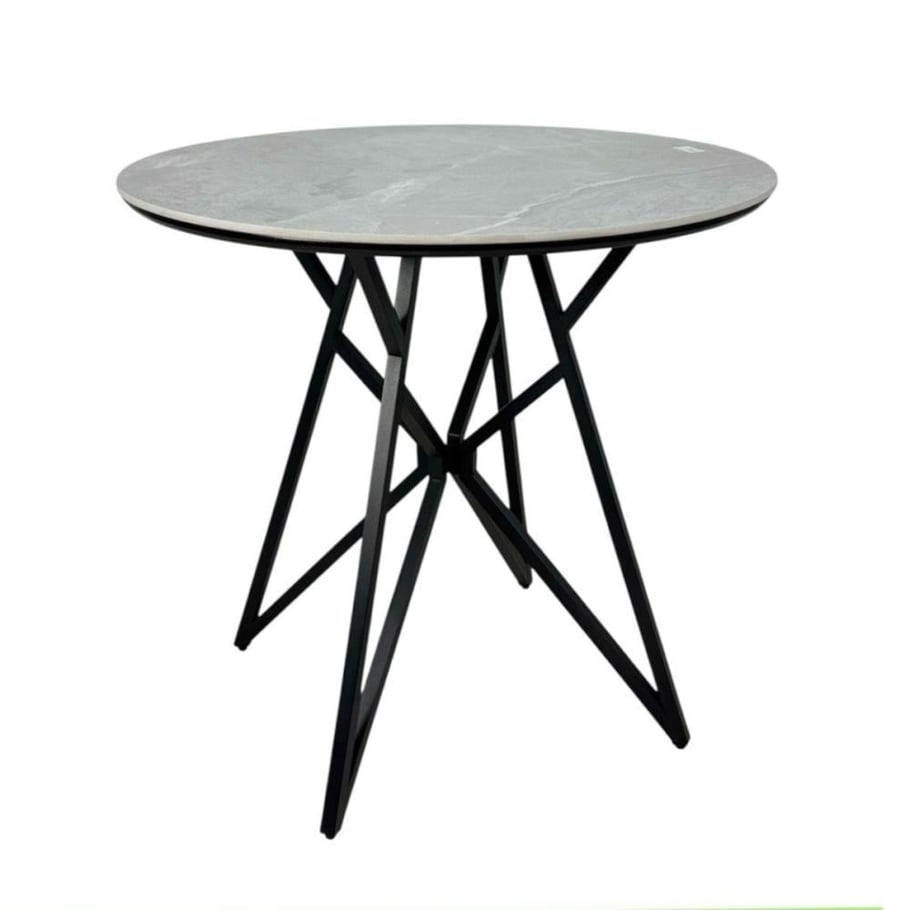 Single round dining table