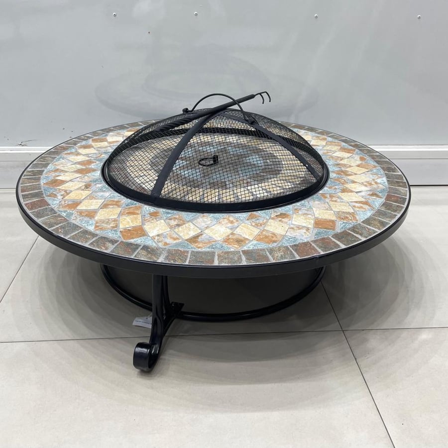 منقل شواء مدور