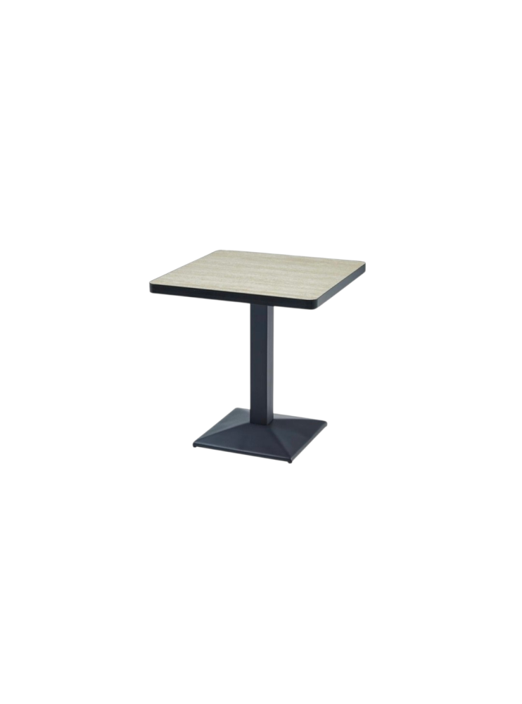 Coffee table square wood melamine 70*70*70