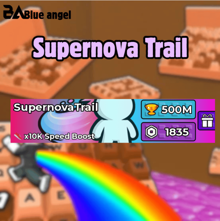 سوبرنوفا تريل ماب الكيبورد | Supernova Trail Speed Keyboard Escape