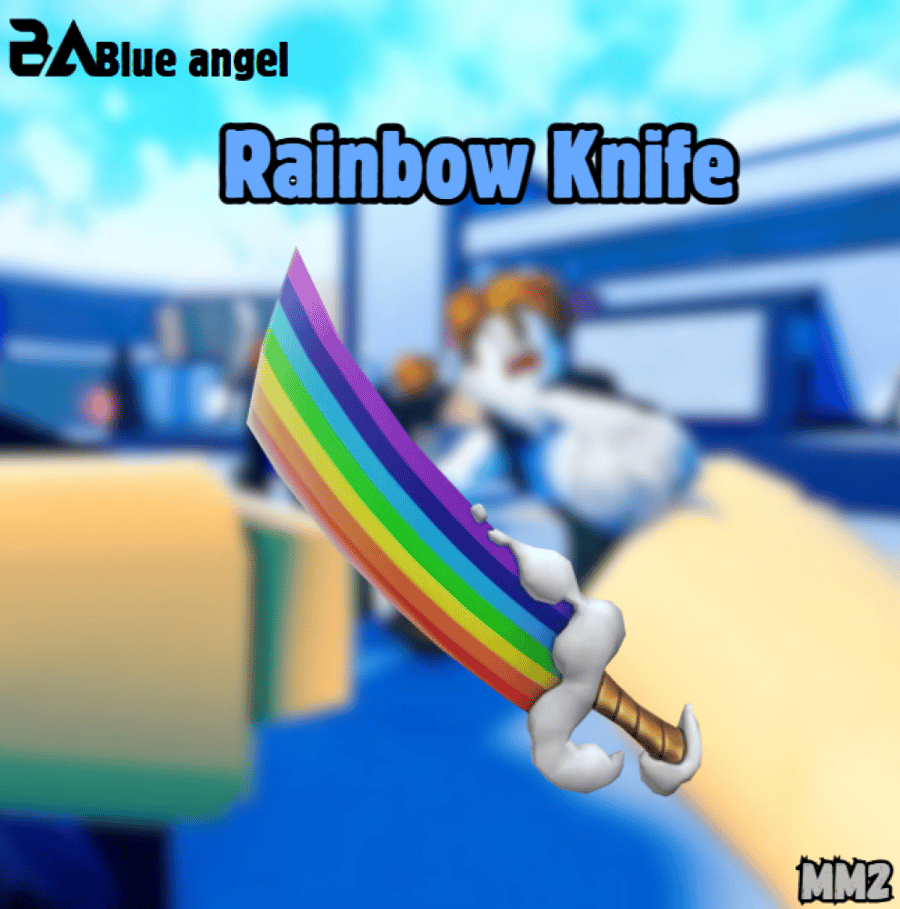 سكين راينبو ماب ام ام تو | Rainbow knife MM2