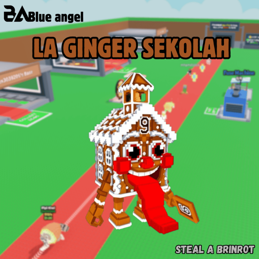 لا جينجر سيكولا ماب السرقة | La ginger Sekolah Steal a Brainrot