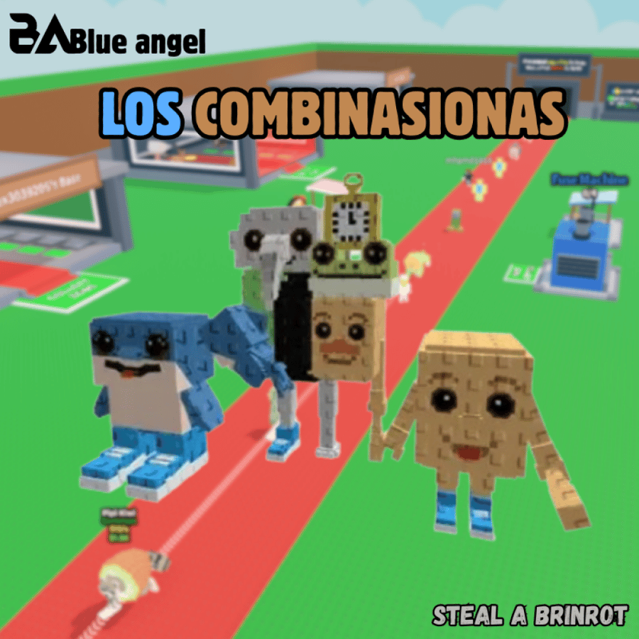 لوس كومبيناسيوناس ماب السرقه |  LOS COMBINASIONAS STEAL A BRAINROT