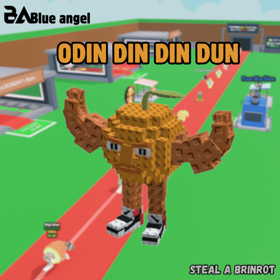 أودين دين دين دون ماب السرقه | Odin Din Din Dun STEAL A BRAINROT