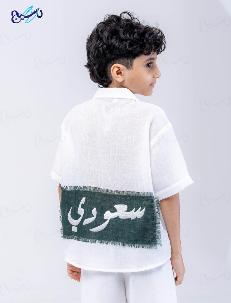 Linen shirt short sleeves