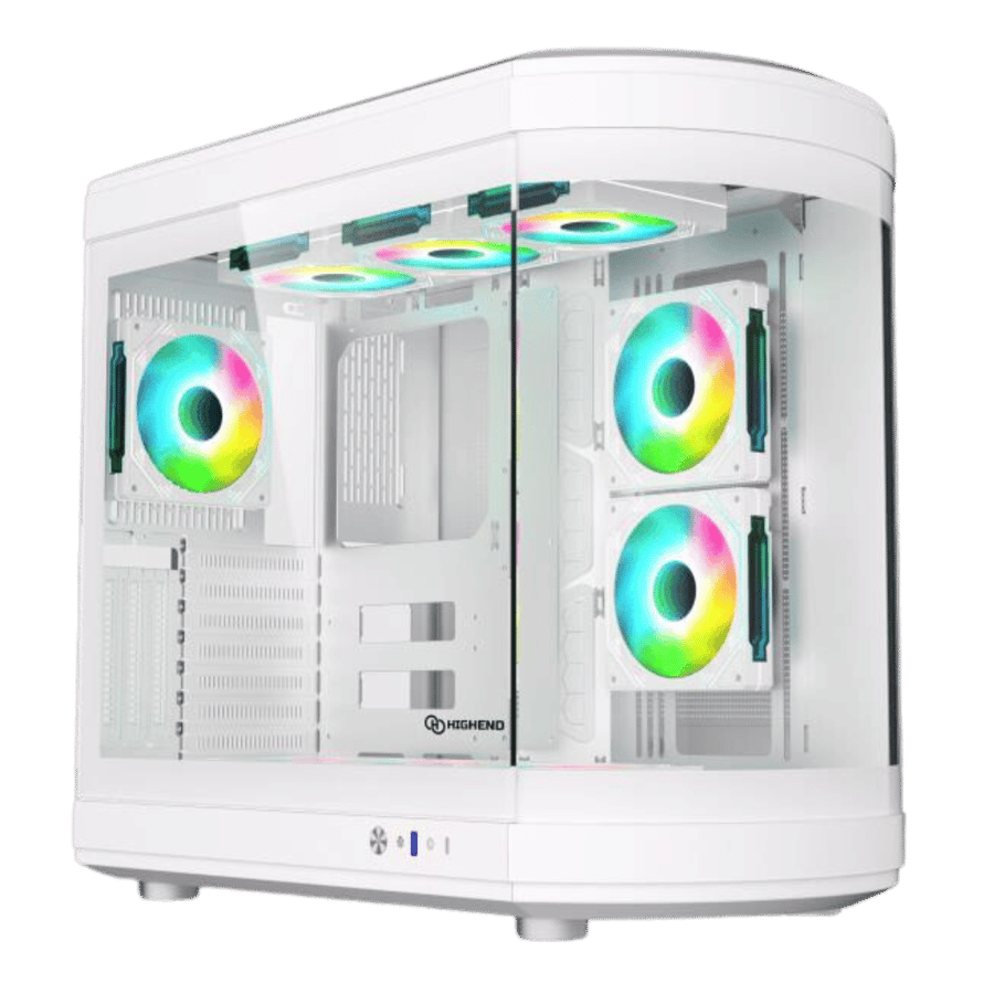 كيس من هاي اند كوفيد اسود  جيمنج  PENGUIN PRO CURVED  ARGB+PWM