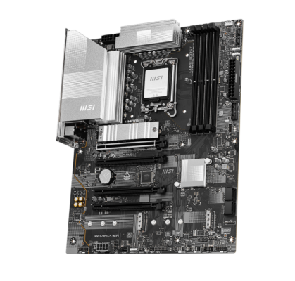 مذربورد ام اس آي Z890-S برو واي فاي, مقبس LGA 1851, ذاكرة DDR5, موديل 911-7e54-001, أسود