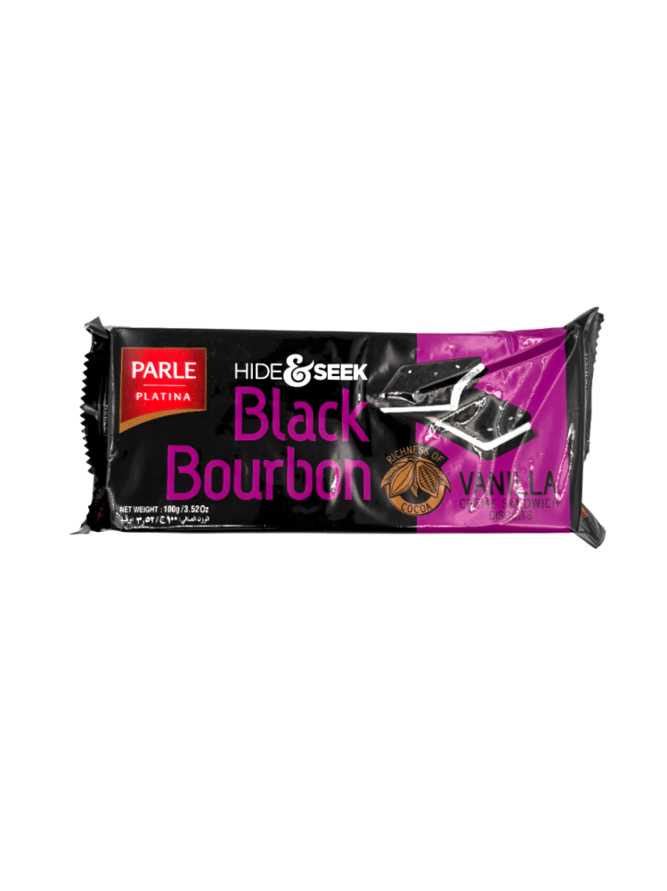Parle H&S Black Bourbon Vanilla 100g