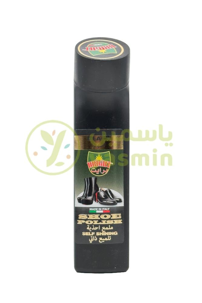 Bright Black Shoe Polish 75ml