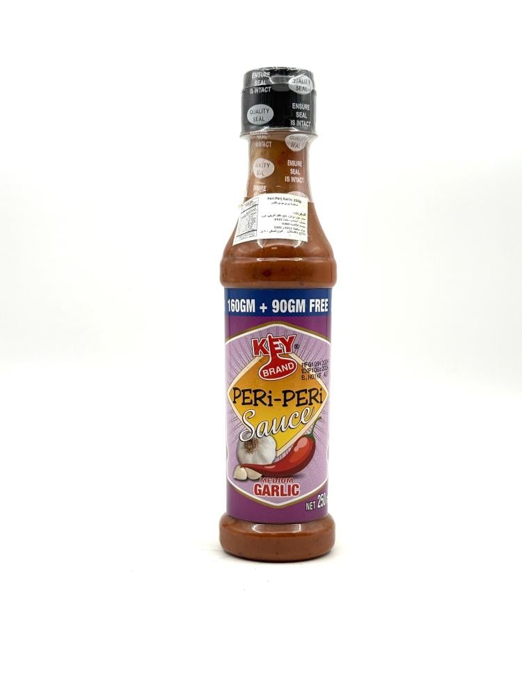 Key Brand Peri Peri Garlic Sauce 250g