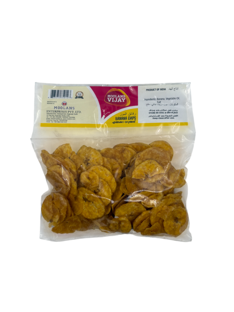 Moolans Vijay Bananas Chips 120g