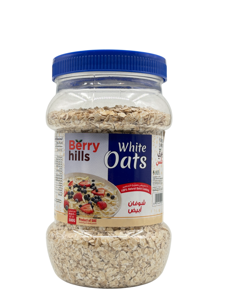 Berry Hills White Oats 500g