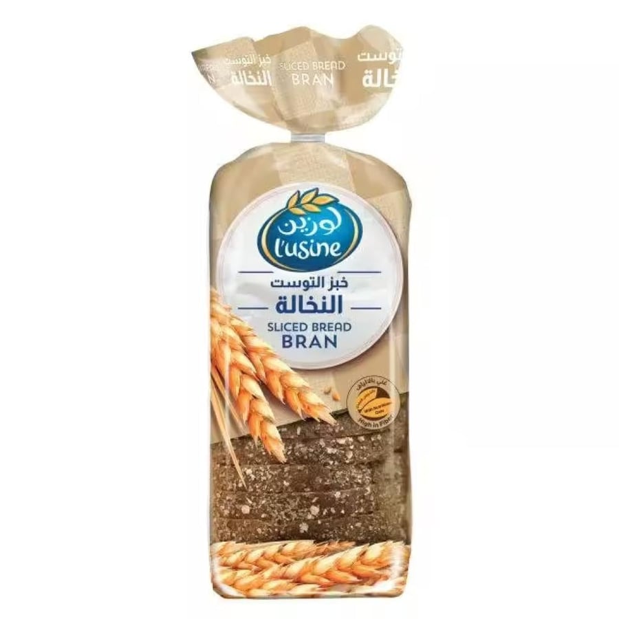 Lusine Sliced Bread Bran 615g
