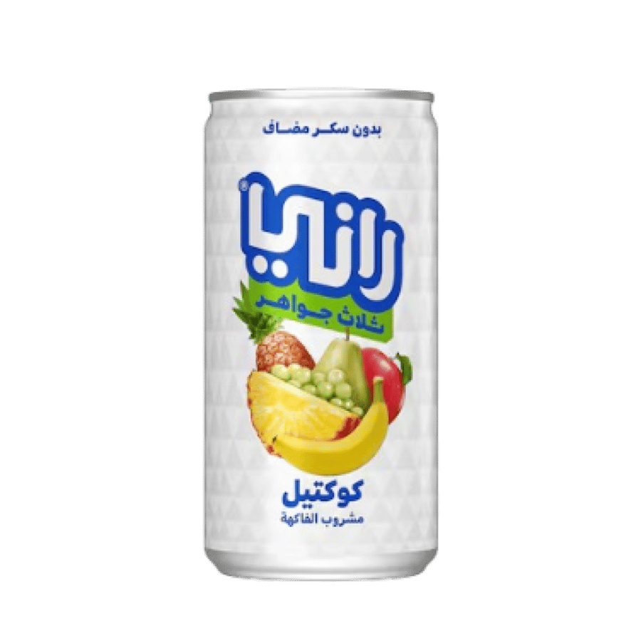 راني مشروب كوكتيل الفواكه ثلاث جواهر 180 مل