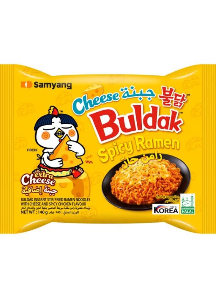 Buldak Cheese Spicy Ramen 140g