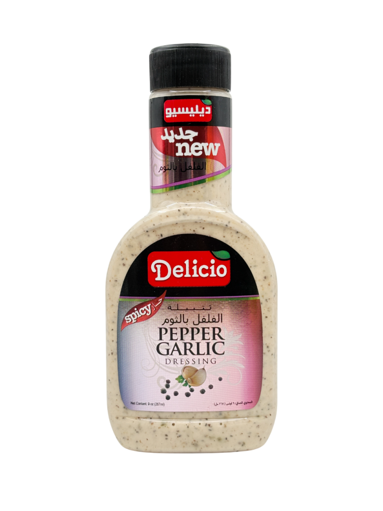 Delicio Pepper Garlic Dressing 276ml