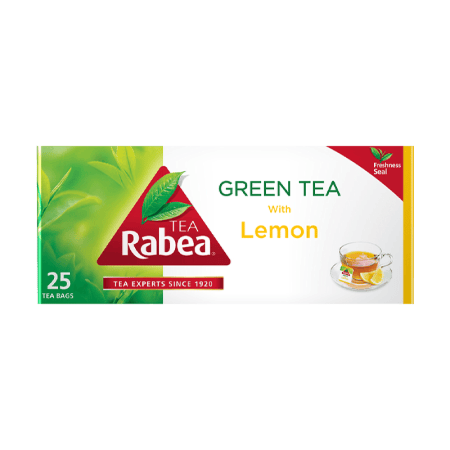 ربيع شاي أخضر بالليمون 25 كيس شاي