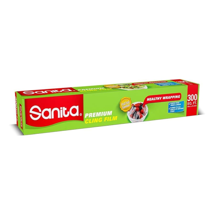 Sanita Premium Cling Film 30 Cm X 30 M