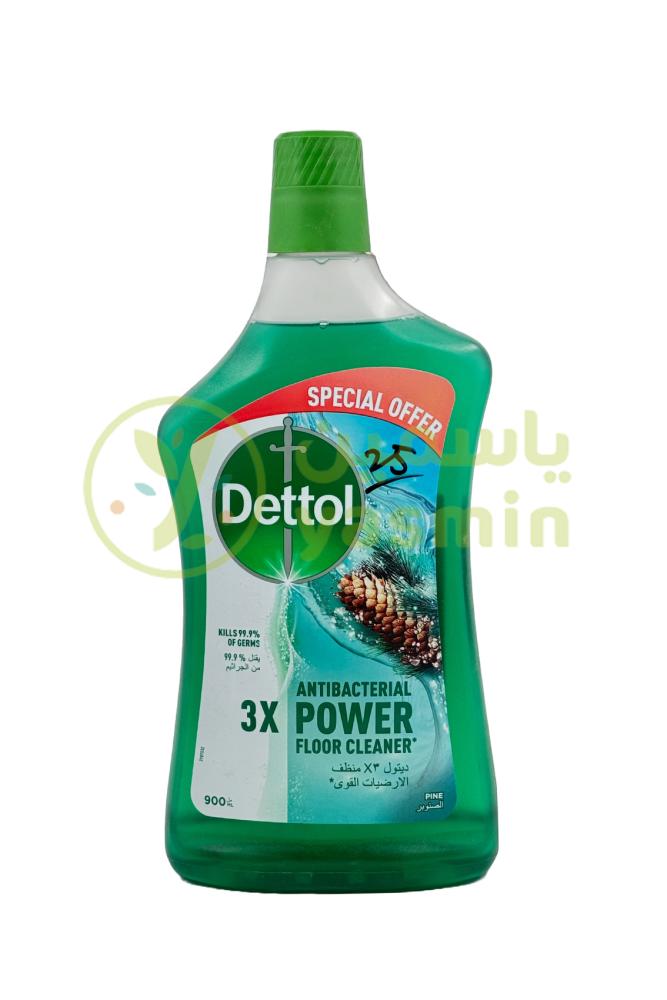 Dettol 3X Power Floor Cleaner Pine 900ml
