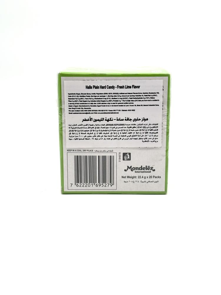 Halls Fresh Lime Flavor 22g