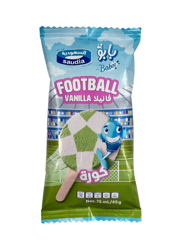 Saudia Baboo Football Vanilla 75ml