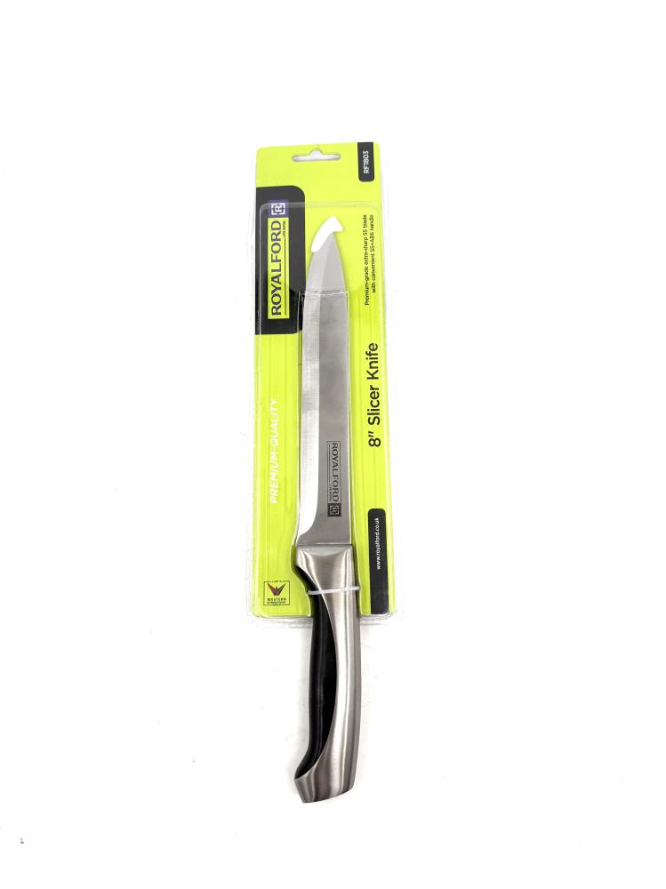 RoyalFord Stainless Steel Slicer Knife 8 Inch