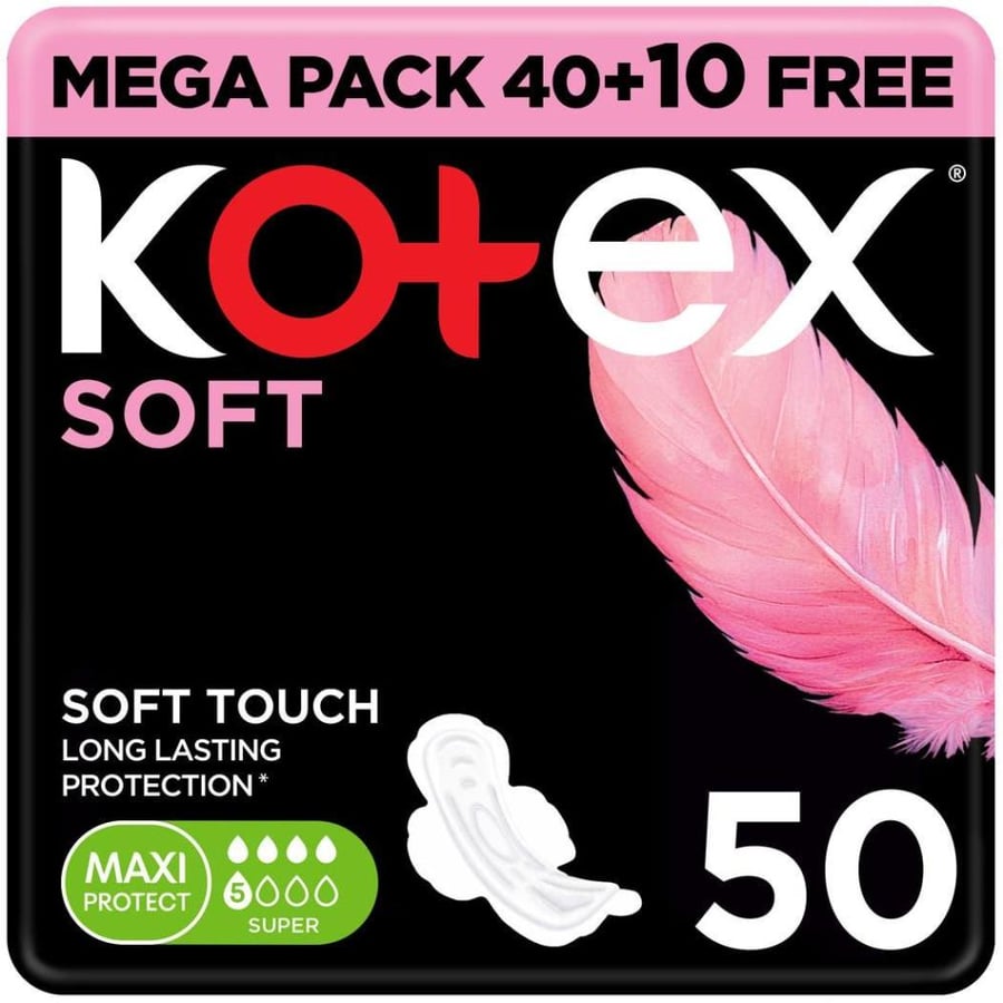 كوتكس سوفت 50 فوطة صحية