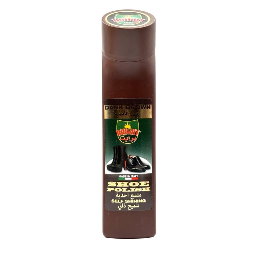 Bright Brown Shoe Polish 75ml
