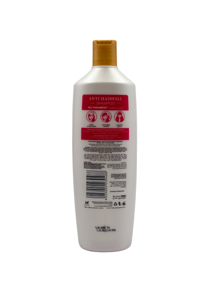 Parachute Coconut & Onion Shampoo 340ml