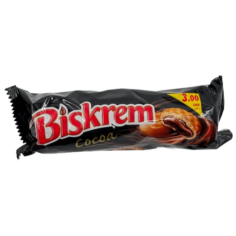 Biskrem Cocoa Filled Cookies 99g