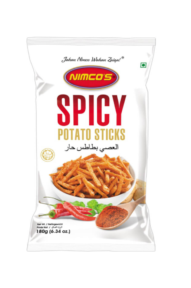 Nimcos Spicy Potato Sticks 180g