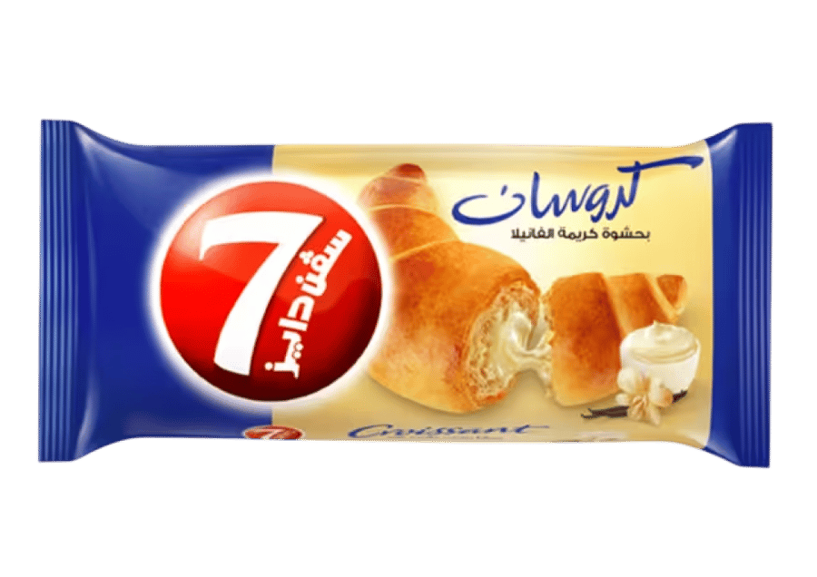 7 Days Croissant Vanilla Cream 55g