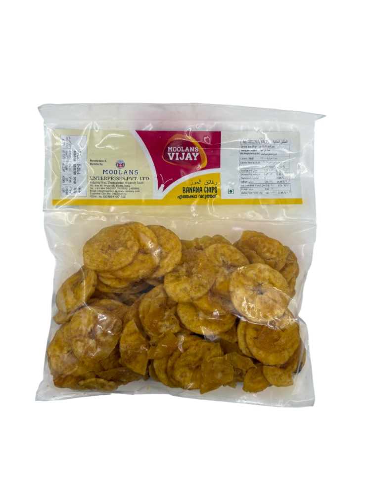 Moolans Vijay Bananas Chips 120g