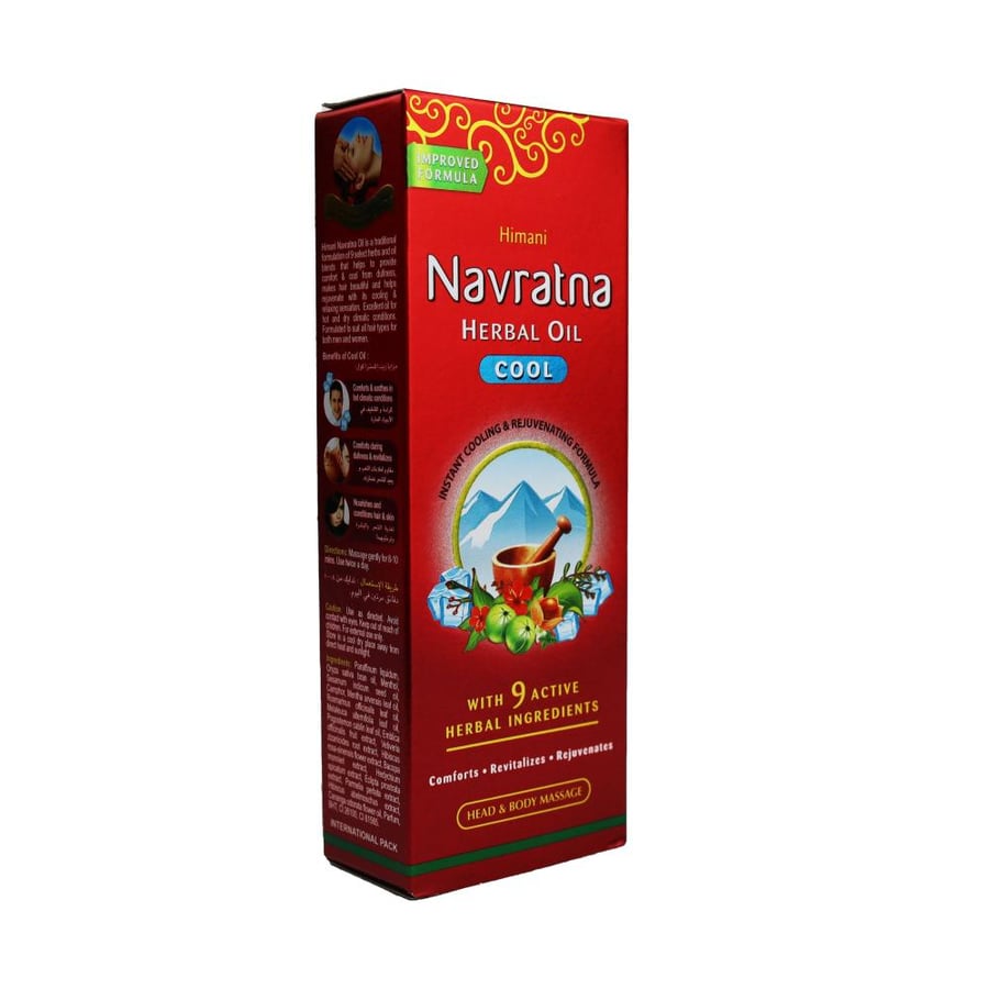 Hemani Navratna Herbal Oil Cool 100ml
