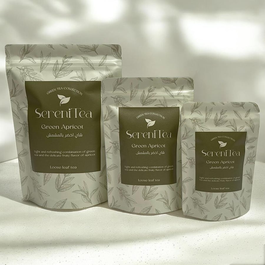 Green Apricot | شاي أخضر بالمشمش